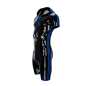 Preview: Catsuit Kurzanzug 2 STRIPES HOOD Laser Latex