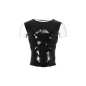 Preview: Latex Shirt PINSTRIPE 1 weiß