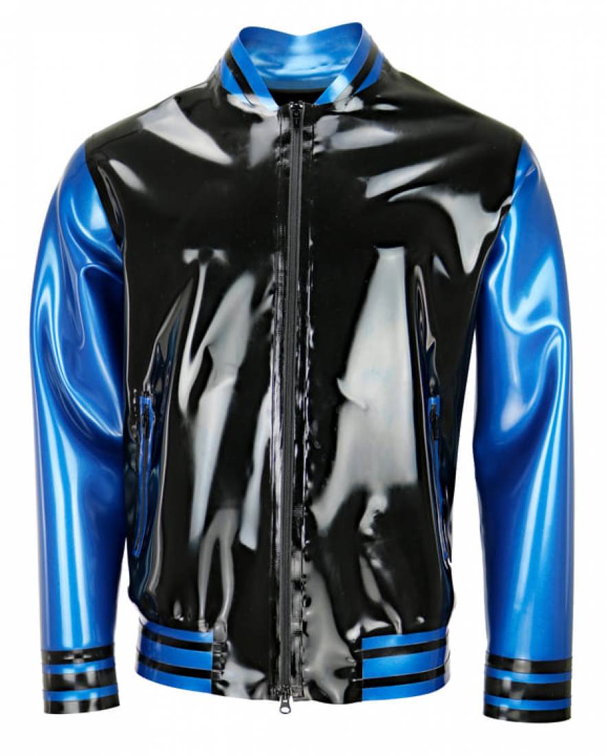 RubberTech-Clothing - Latex Jacket COLLEGE Laser Edition