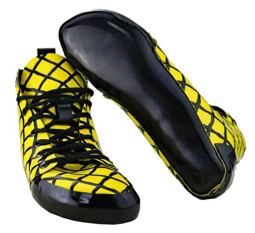 Limited Edition Latex Sneaker yellow