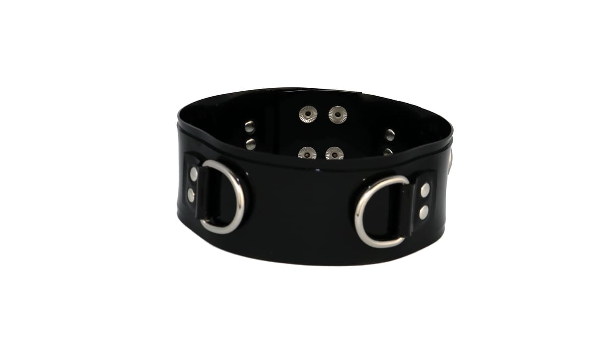 RubberTech-Clothing - Latex Halsband D-CHAINED big