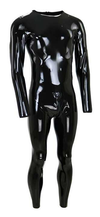 Latex Catsuit FULLSUIT schwarz