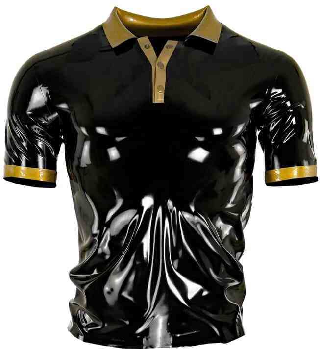 Polo Shirt Snake Laser Cut Latex